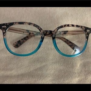 Two Toned Blue Light Glasses